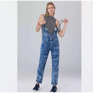 Anthropologie Pilcro The Painters Denim Overalls Sz 25